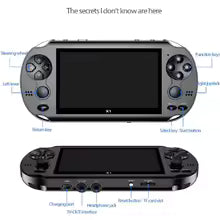 4.3-Inch Classic Dual-Shake Handheld Game