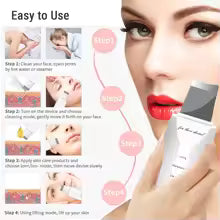 Electric Skin Scrubber & Facial Spatula