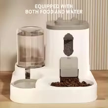 2in 1 Cat Food Dispenser Water and Food
