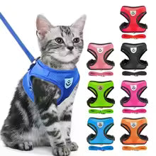 Adjustable Dog Harness Vest with Leash
